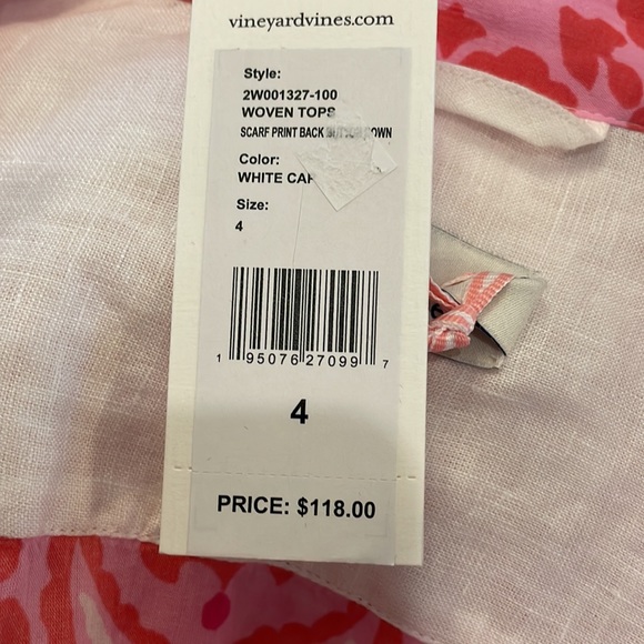 Vineyard Vines Button Down with Detail Back - Picture 4 of 4